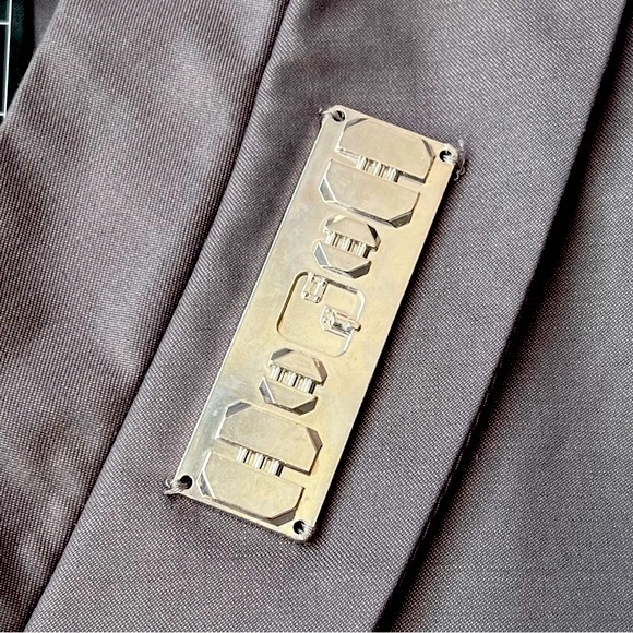 Disney Star Wars Galaxy's Edge Starcruiser Jedi Formal Grey Tunic Cosplay, L,NWT - Picture 9 of 15